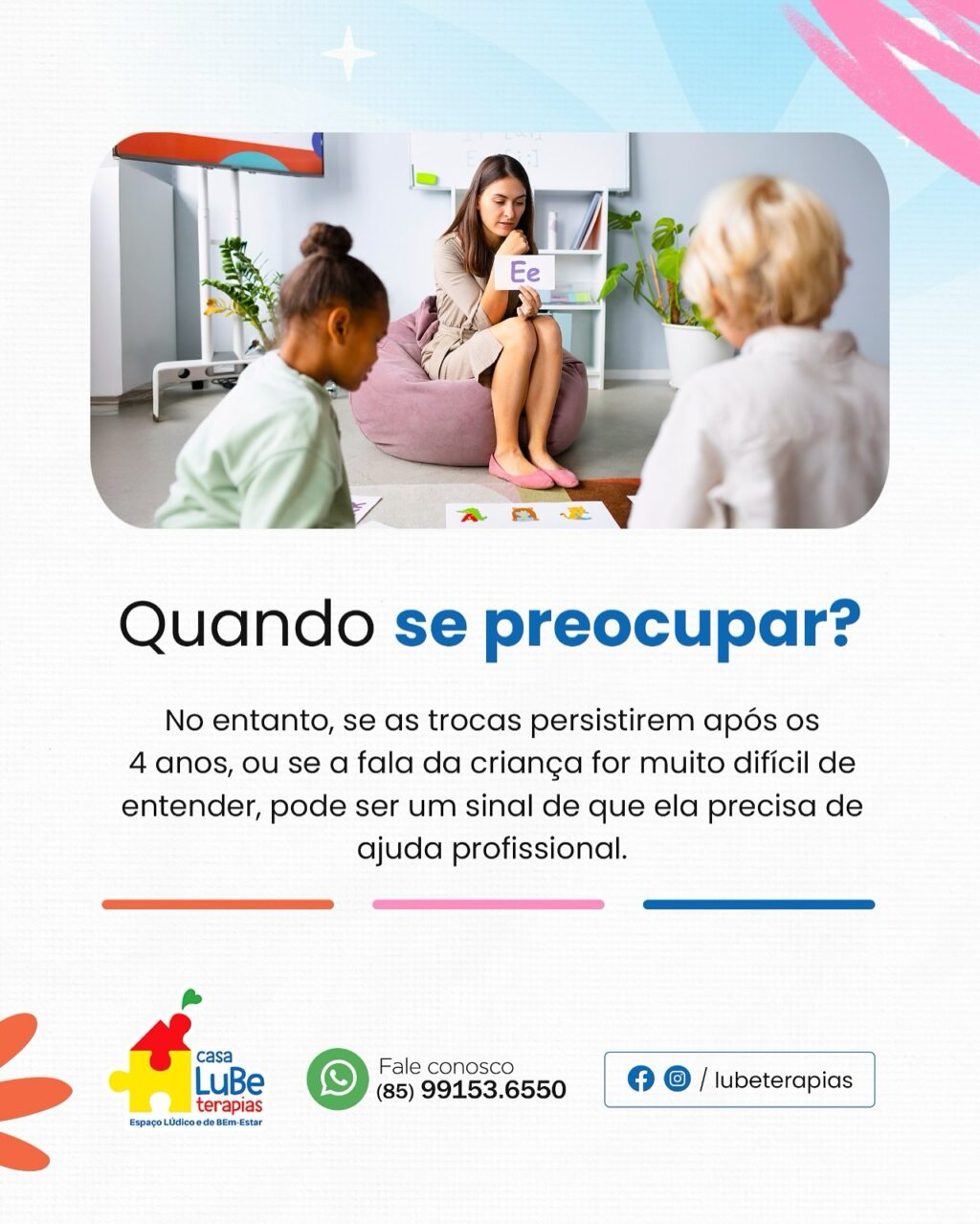 Instagram post from lubeterapias. This post is in position 2.