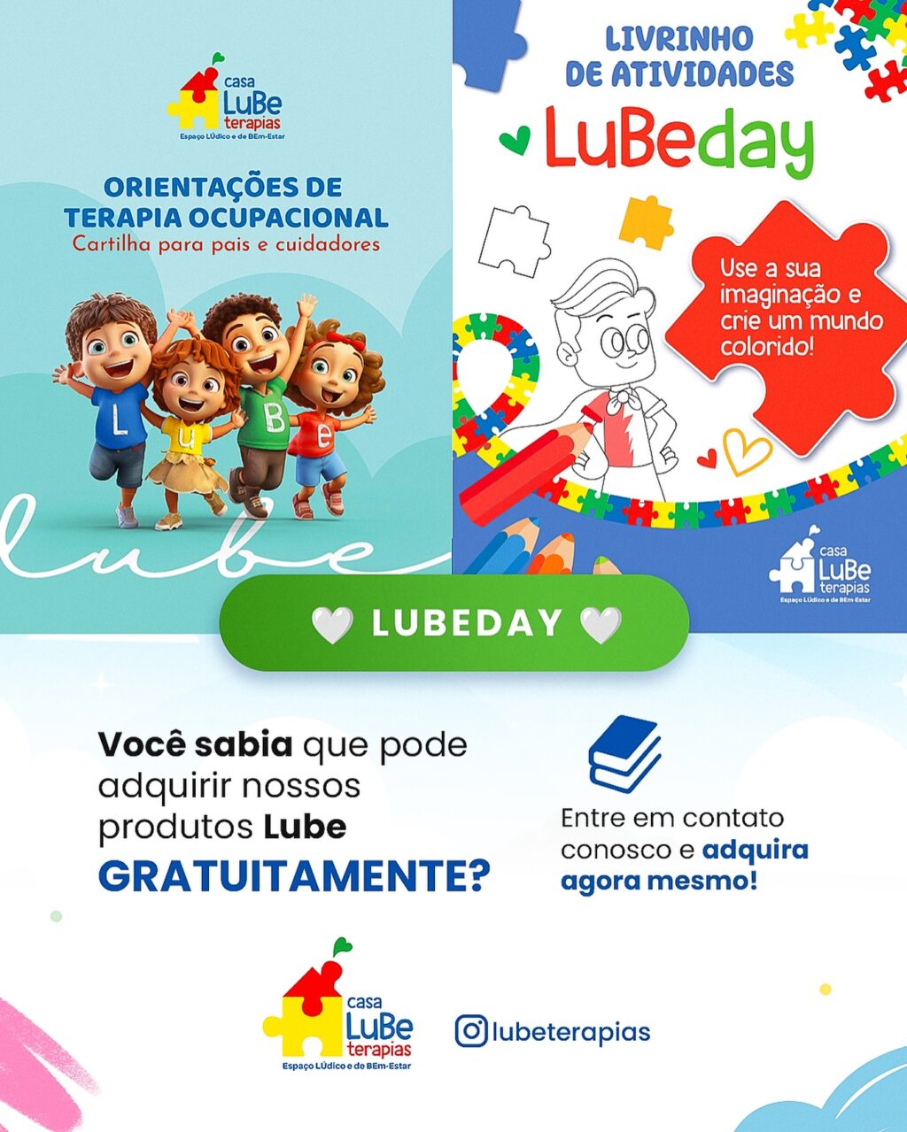 Instagram post from lubeterapias. This post is in position 10.