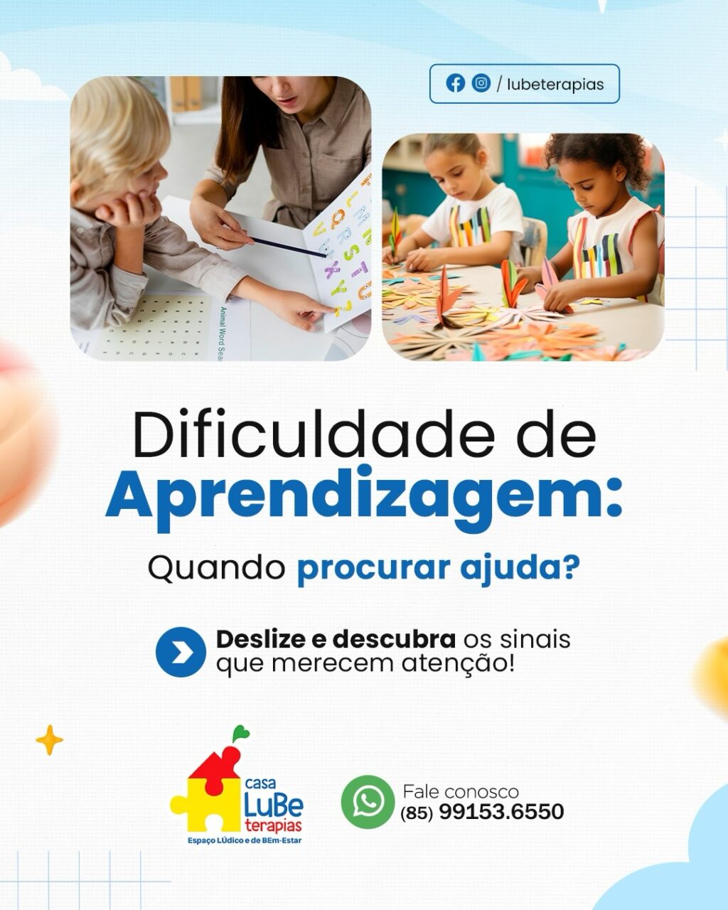 Instagram post from lubeterapias. This post is in position 0.