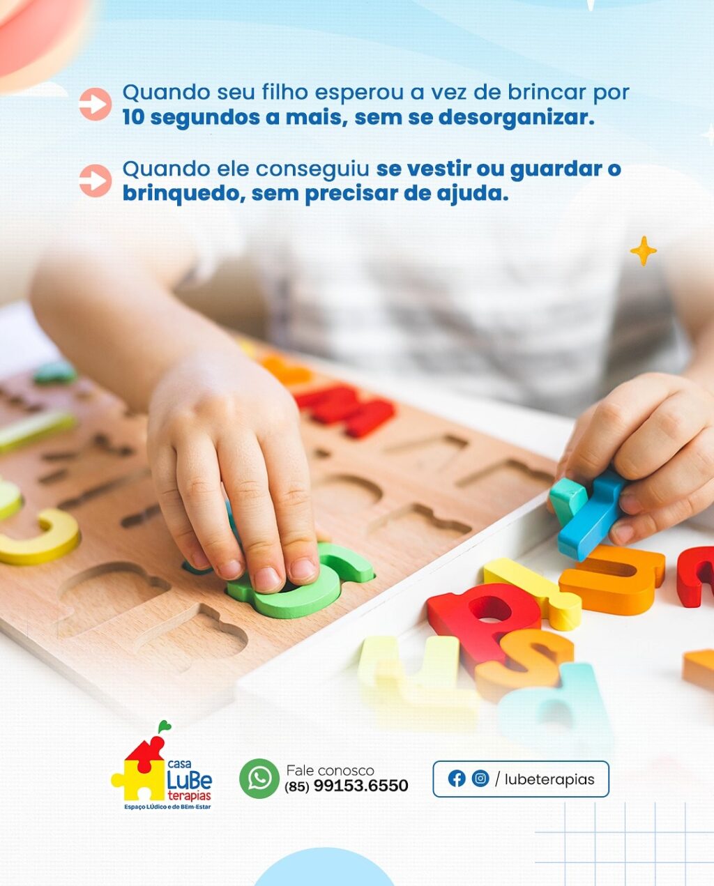 Instagram post from lubeterapias. This post is in position 1.